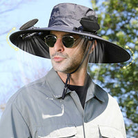 SolarBurst™ Solar Powered Ventilation Fan Hat